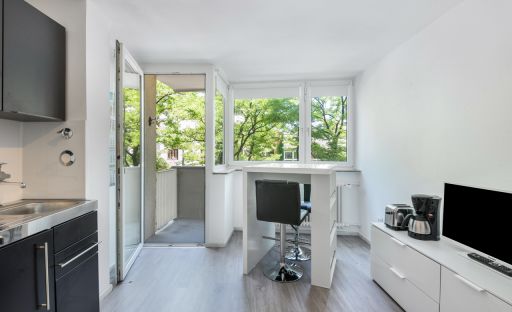 Miete 1 Zimmer Wohnung München | Ganze Wohnung | München | Schönes Studio-Apartment in Münchener Westend - Reduzierter Preis bis 25.8