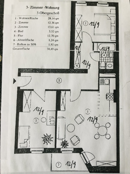 Miete 1 Zimmer Wohnung Berlin | Ganze Wohnung | Berlin | Berlin Mitte 3-Zimmer möblierte Designwohnung | Hominext