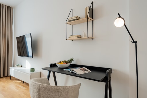 Miete 2 Zimmer Wohnung Berlin | Ganze Wohnung | Berlin | Modern möblierte 2-Zimmer-Wohnung mit Arbeitsraum im Stadtteil Wedding | Hominext