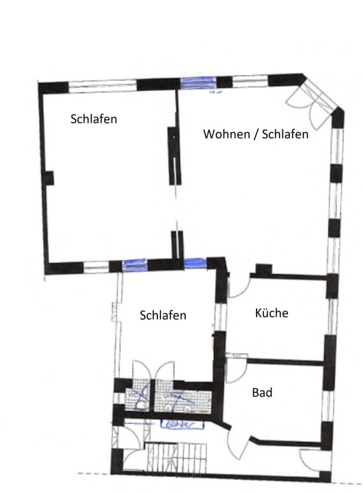 Rent 3 rooms apartment Wuppertal | Entire place | Wuppertal | Modernes, großes Apartment Wuppertal | Hominext