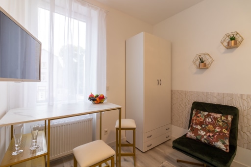 Miete 1 Zimmer Wohnung Frankfurt am Main | Ganze Wohnung | Frankfurt am Main | *Frisch renoviert* - vollmöbliertes 1 Zimmer Premium-Apartment | Hominext