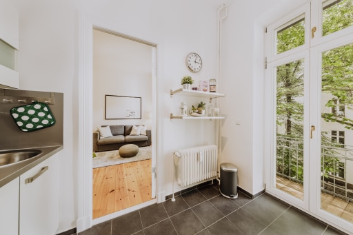 Miete 1 Zimmer Wohnung Berlin | Ganze Wohnung | Berlin | Ruhiges und stylisches Studio im Herzen des Prenzlauer Bergs | Hominext