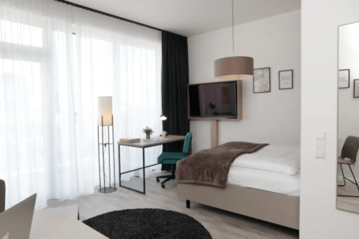 Miete 1 Zimmer Wohnung Dortmund | Ganze Wohnung | Dortmund | Geräumiges Studio Apartment | Hominext