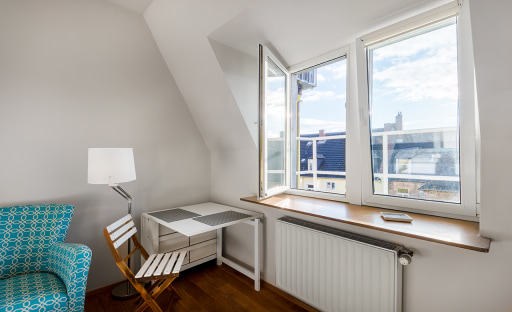 Miete 1 Zimmer Wohnung Frankfurt am Main | Ganze Wohnung | Frankfurt am Main | Gemütliches, helles ein-Zimmer-Appartement | Hominext