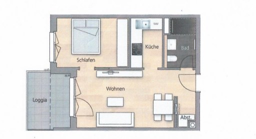 Rent 1 room apartment Vaterstetten | Entire place | Vaterstetten | Möblierte Wohnung im Osten von München, Vaterstetten | Hominext