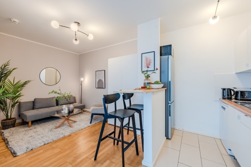 Miete 1 Zimmer Wohnung Berlin | Ganze Wohnung | Berlin | Kompakter Luxus in einem modernen 1-Zimmer-Apartment | Hominext