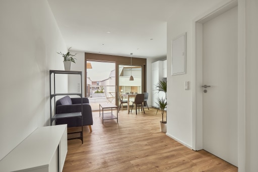 Miete 1 Zimmer Wohnung Mannheim | Ganze Wohnung | Mannheim | Komplett neues Apartment mit Dachterrasse in Mannheim, Erstbezug | Hominext