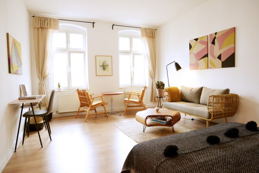 Miete 1 Zimmer Wohnung Berlin | Ganze Wohnung | Berlin | Berlin Mitte möbliertes Design Apartment | Hominext