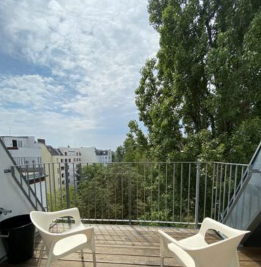 Miete 1 Zimmer Wohnung Berlin | Ganze Wohnung | Berlin | Helles Balkon-Penthouse Mitte | Hominext