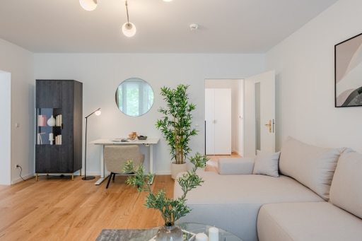 Miete 1 Zimmer Wohnung Berlin | Ganze Wohnung | Berlin | Helle & minimalistische 2-Zimmer-Wohnung mit Balkon in Steglitz | Hominext