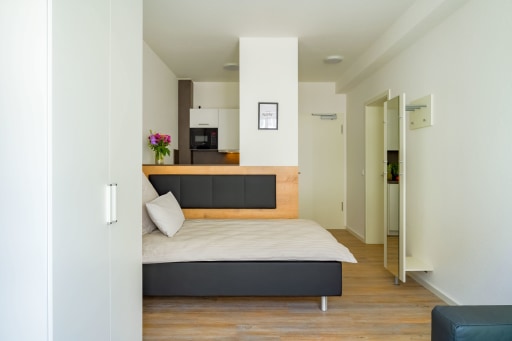 Miete 1 Zimmer Wohnung Bad Nauheim | Ganze Wohnung | Bad Nauheim | Neues 1-Zimmer-Apartment, komfortabel eingerichtet und voll ausgestattet, Bad Nauheim | Hominext