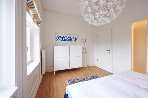 Miete 1 Zimmer Wohnung Hamburg | Ganze Wohnung | Hamburg | Penthouse in Altbauvilla direkt am Alsterkanal | Hominext