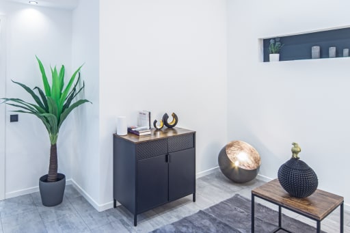 Miete 1 Zimmer Wohnung Düsseldorf | Ganze Wohnung | Düsseldorf | Exklusives Loftapartment im Erdgeschoss mit eigenem Garten & Terrasse im Herzen von Düsseldorf | Hominext