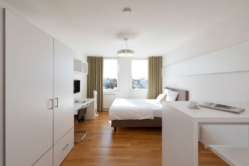 Miete 1 Zimmer Wohnung Nürnberg | Ganze Wohnung | Nürnberg | Modernes Serviced Apartment mit Küche | Hominext