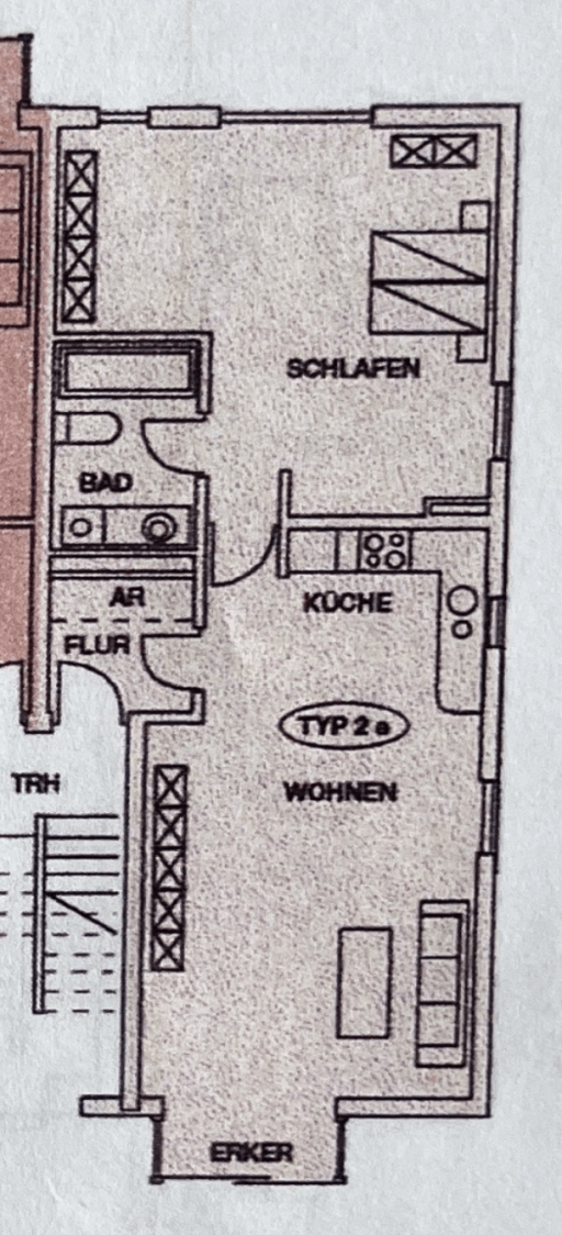 Miete 1 Zimmer Wohnung Zossen | Ganze Wohnung | Zossen | Wunderschöne möblierte sonnige 65qm 2-Zi Wohnung mit Wohnküche | Hominext