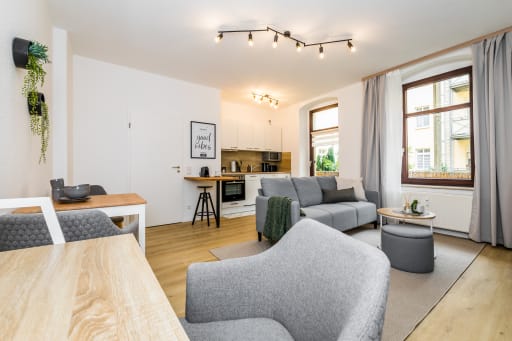 Miete 1 Zimmer Wohnung Magdeburg | Ganze Wohnung | Magdeburg | Helles Apartment im Herzen von Magdeburg | Hominext