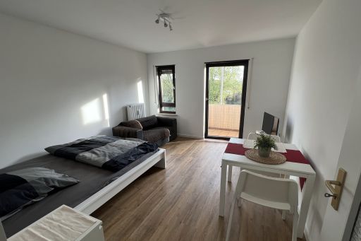 Miete 1 Zimmer Wohnung Mannheim | Ganze Wohnung | Mannheim | Schönes Apartment mit Balkon in Mannheim Nahe Rheinauer See | Hominext