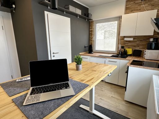 Miete 1 Zimmer Wohnung Biebesheim am Rhein | Ganze Wohnung | Biebesheim am Rhein | Kleines Apartment mit 1 Schlafzimmer und Arbeitsplatz