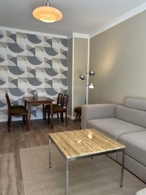 Miete 2 Zimmer Wohnung Berlin | Ganze Wohnung | Berlin | Mid century Apartment "PAUL" , 80 qm , Balkon mit Parkblick, Gartennutzung , Erstbezug nach Komplettsanierung | Hominext