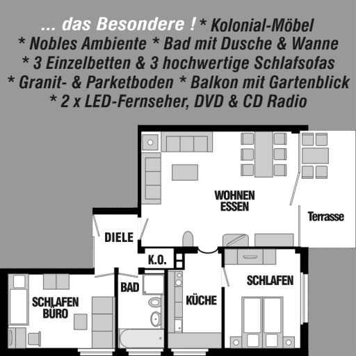 Rent 2 rooms apartment Mainz | Entire place | Mainz | Das Besondere mit Charme * Nähe Uni | Hominext