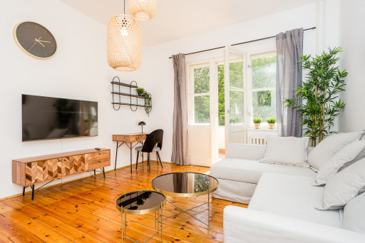 Miete 1 Zimmer Wohnung Berlin | Ganze Wohnung | Berlin | Helles und frisch möbliertes Apartment mit Balkon in Zehlendorf | Hominext