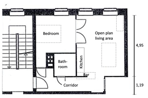 Miete 1 Zimmer Wohnung Berlin | Ganze Wohnung | Berlin | Loft-Stil Wohnung Nähe Prenzlauer Berg & Weißensee | Hominext