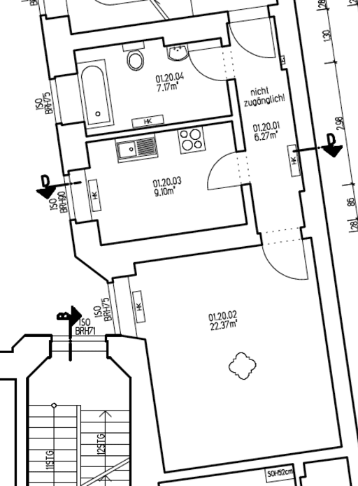 Miete 1 Zimmer Wohnung Berlin | Ganze Wohnung | Berlin | Wohnung in super Kreuzberg Lage | Hominext