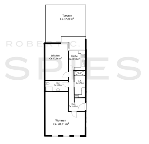 Rent 1 room apartment Bremen | Entire place | Bremen | Luxuriöse und moderne möblierte Wohnung im Herzen von Bremen | Hominext