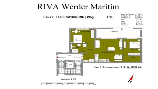 Miete 2 Zimmer Wohnung Werder (Havel) | Ganze Wohnung | Werder (Havel) | Wohnen am Wasser | Hominext