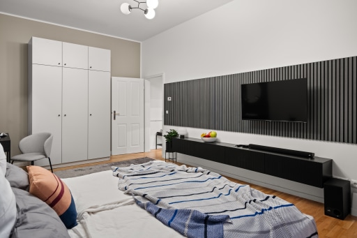 Miete 1 Zimmer Wohnung Berlin | Ganze Wohnung | Berlin | Vollständig möblierte und gut ausgestattete Single-Wohnung in Mariendorf mit Arbeitsbereich | Hominext