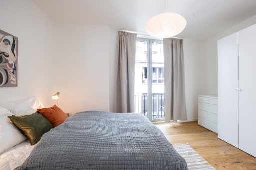 Miete 1 Zimmer Wohnung Berlin | Ganze Wohnung | Berlin | Double occupancy, fully furnished private 3-rooms apartment (bills included, registration, etc) | Hominext