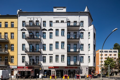 Miete 1 Zimmer Wohnung Berlin | Ganze Wohnung | Berlin | NEU - Helles zwei-Zimmer-Apartment mit Balkon im brandneuen Gebäude in Friedrichshain | Hominext