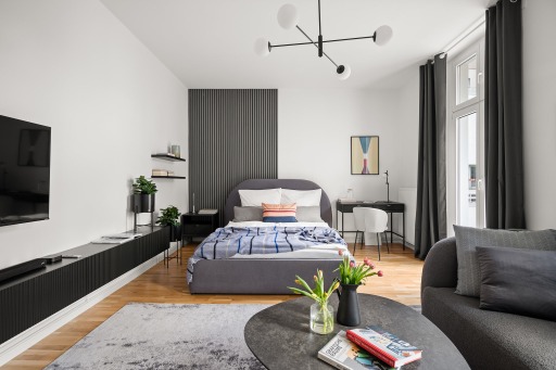 Miete 1 Zimmer Wohnung Berlin | Ganze Wohnung | Berlin | Moderne 1-Zimmer-Wohnung mit Balkon und voller Ausstattung in Mariendorf