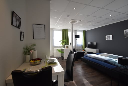 Miete 1 Zimmer Wohnung Frankfurt am Main | Ganze Wohnung | Frankfurt am Main | Penthouse für 2 Personen, kürzlich renoviert | Hominext