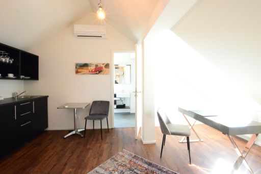 Miete 1 Zimmer Wohnung Bad Nauheim | Ganze Wohnung | Bad Nauheim | Studio mit Aircondition am Aliceplatz in Bad Nauheim