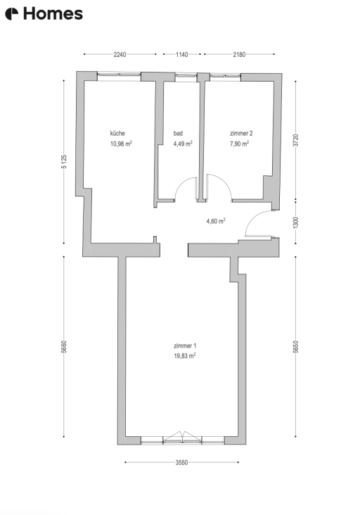 Rent 1 room apartment Berlin | Entire place | Berlin | Gemütliches Apartment mit Balkon in Neukölln | Hominext