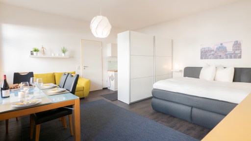 Miete 1 Zimmer Wohnung Aachen | Ganze Wohnung | Aachen | Modernes Apartment Nähe Hauptbahnhof | Hominext