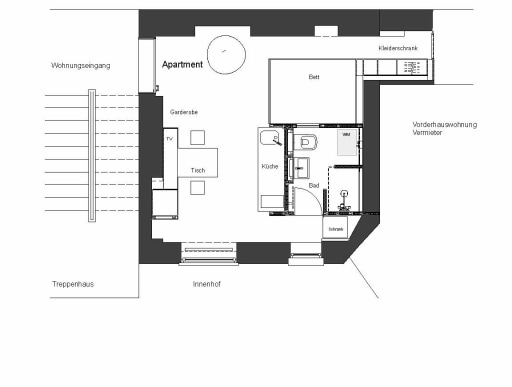 Rent 1 room apartment Berlin | Entire place | Berlin | Raumwunder | Hominext