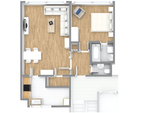 Rent 1 room apartment Köln | Entire place | Köln | Schicke Wohnung in bester Lage | Hominext