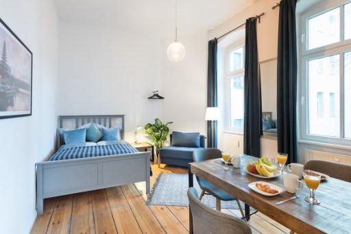 Miete 1 Zimmer Wohnung Berlin | Ganze Wohnung | Berlin | Gemütliches Studio an der Mediaspree | Hominext