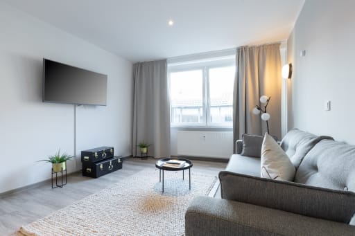 Miete 1 Zimmer Wohnung Essen | Ganze Wohnung | Essen | Essen Kibbelstr. - Suite XL + Schlafsofa | Hominext