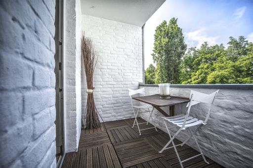 Miete 1 Zimmer Wohnung Düsseldorf | Ganze Wohnung | Düsseldorf | Möblierte Designer Wohnung mit Südwest-Balkon mitten im Medienhafen