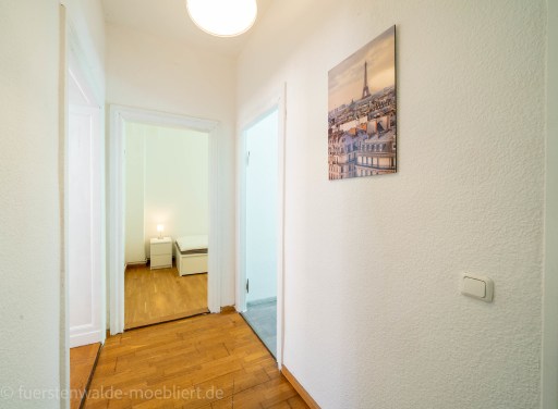 Rent 2 rooms apartment Fürstenwalde/Spree | Entire place | Fürstenwalde/Spree | Neu, hell, komplett ausgestattet: Komfort Monteurwohnung nahe Tesla | Hominext