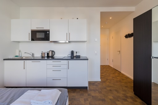 Miete 1 Zimmer Wohnung Berlin | Ganze Wohnung | Berlin | Modernes Studio im sanierten Apartmenthaus am Hermannplatz | Hominext