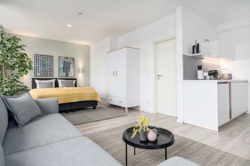 Miete 1 Zimmer Wohnung Dortmund | Ganze Wohnung | Dortmund | Design Suite "L" Innenstadt | Netflix | Küche | Hominext