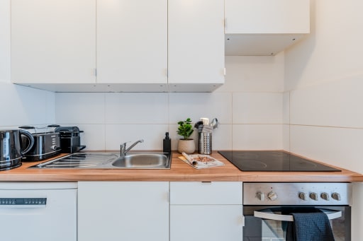 Miete 1 Zimmer Wohnung Berlin | Ganze Wohnung | Berlin | Kompakter Luxus in einem modernen 1-Zimmer-Apartment | Hominext