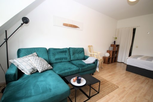 Rent 1 room apartment Düsseldorf | Entire place | Düsseldorf | Zentrale Lage nähe Kö und Fürstenplatz, ruhig und sonnig, fußläufig zur Königsallee und Altstadt | Hominext