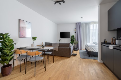 Miete 1 Zimmer Wohnung Potsdam | Ganze Wohnung | Potsdam | Potsdam Annemarie-Wolff-Platz - Suite mit Schlafsofa | Hominext