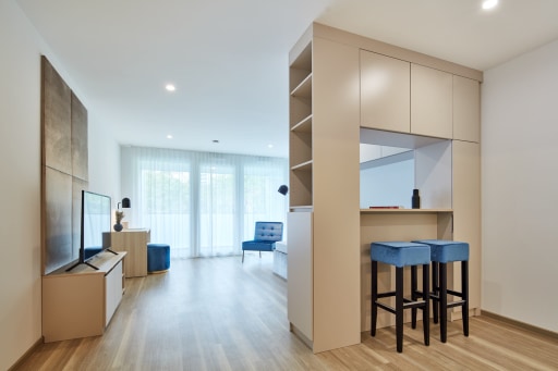 Miete 1 Zimmer Wohnung Stuttgart | Ganze Wohnung | Stuttgart | 1 Zimmer Apartment im Zentrum von Stuttgart | Hominext