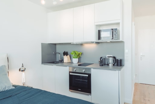 Miete 1 Zimmer Wohnung Berlin | Ganze Wohnung | Berlin | Modernes Studio mit Dachterrasse im Prenzlauer Berg | Hominext